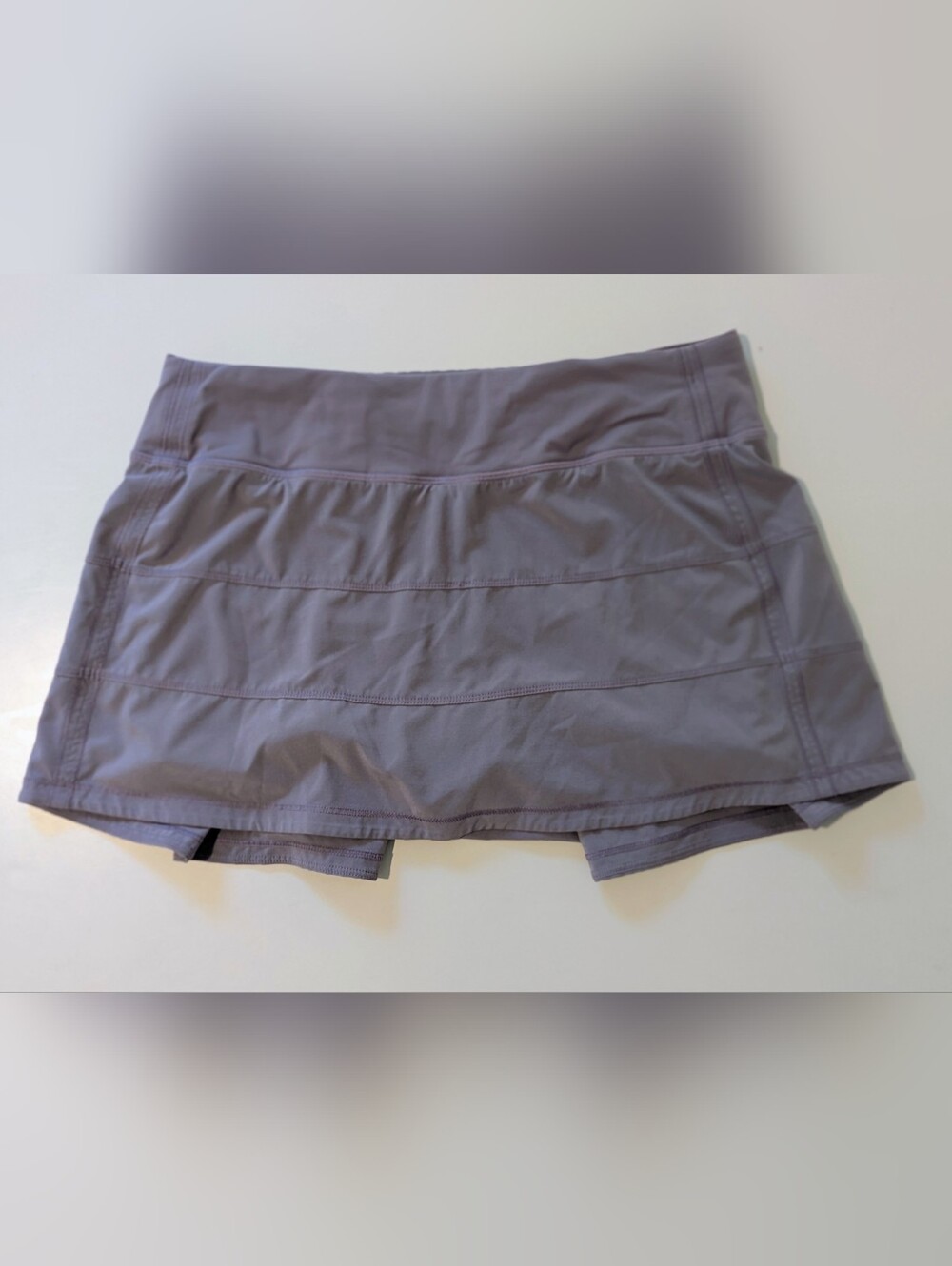 Lululemon Pace Rival Mid-Rise Skirt Size 6 Pale Purple Tennis Skort